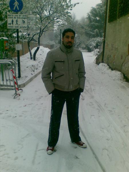 it's snowy